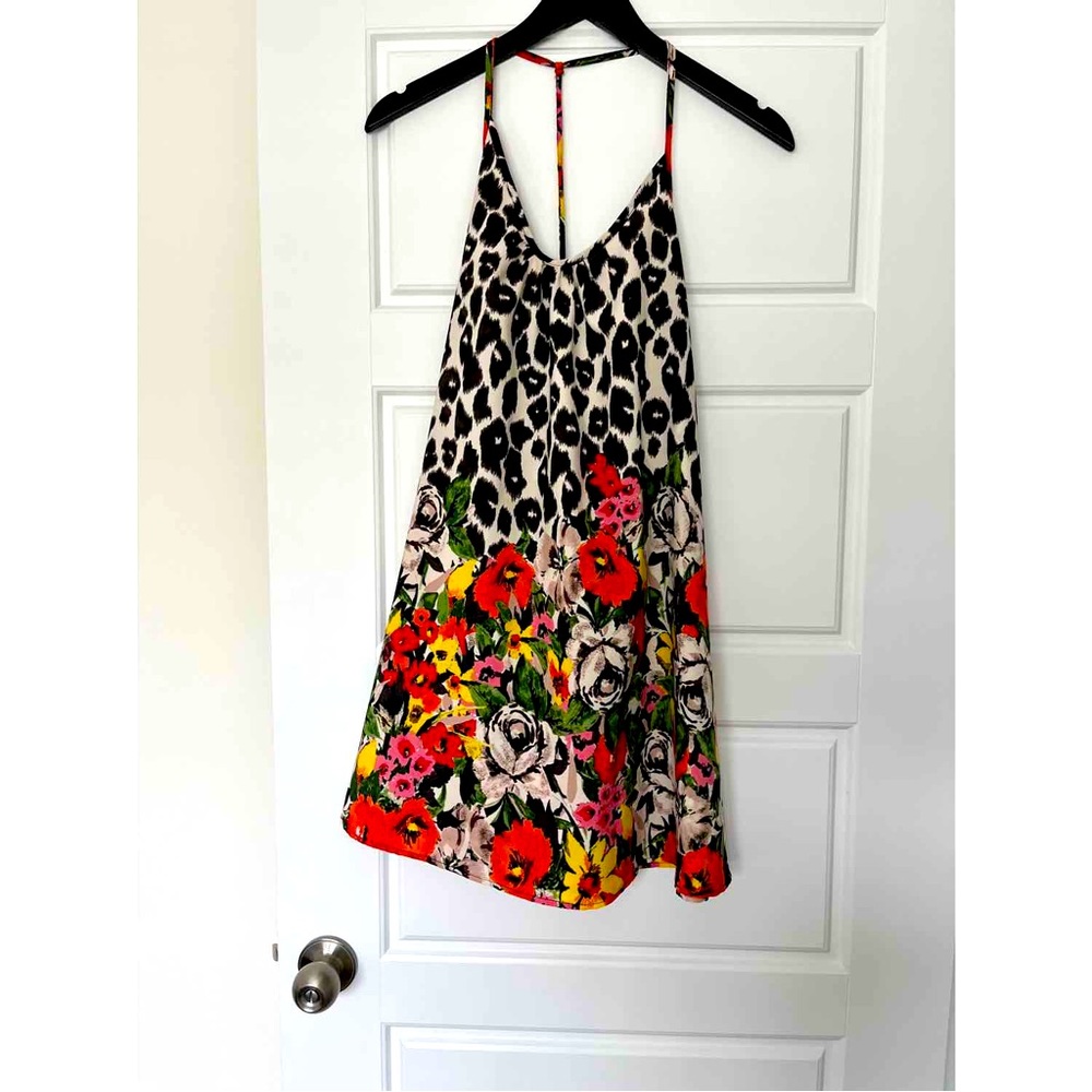 T-Back Floral/Animal print dress